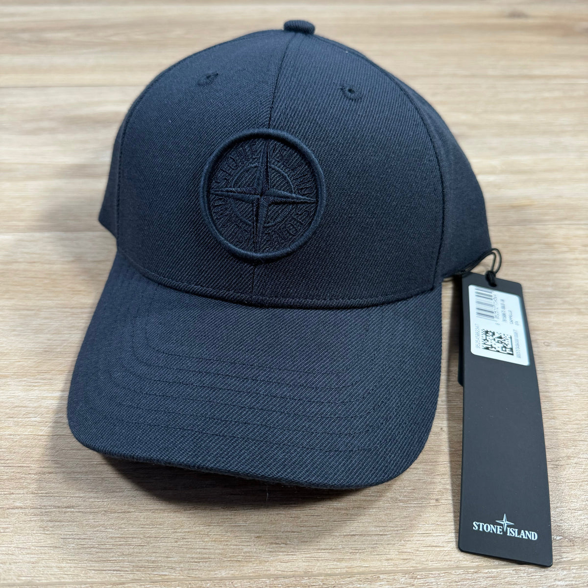 Stone Island Compass Logo Cap in Navy Castmark
