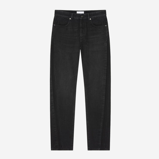 Givenchy Couture Seam Straight Fit Shadow Washed Jeans