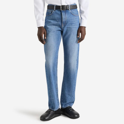 Givenchy Couture Seam Straight Fit Shadow Washed Jeans