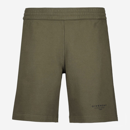 Givenchy Logo Stamp Track Shorts