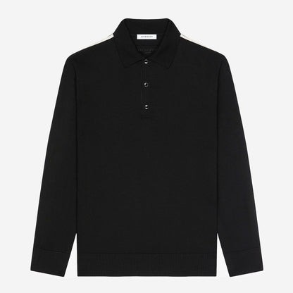 Givenchy Wool With Gros Grain Detail Polo