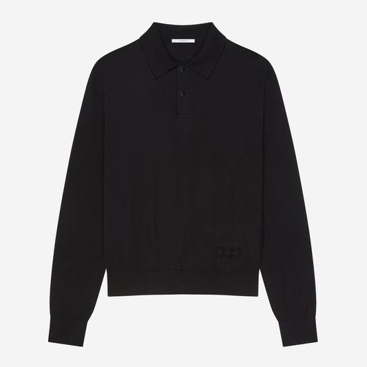 Givenchy Button Down Collar Knit Polo