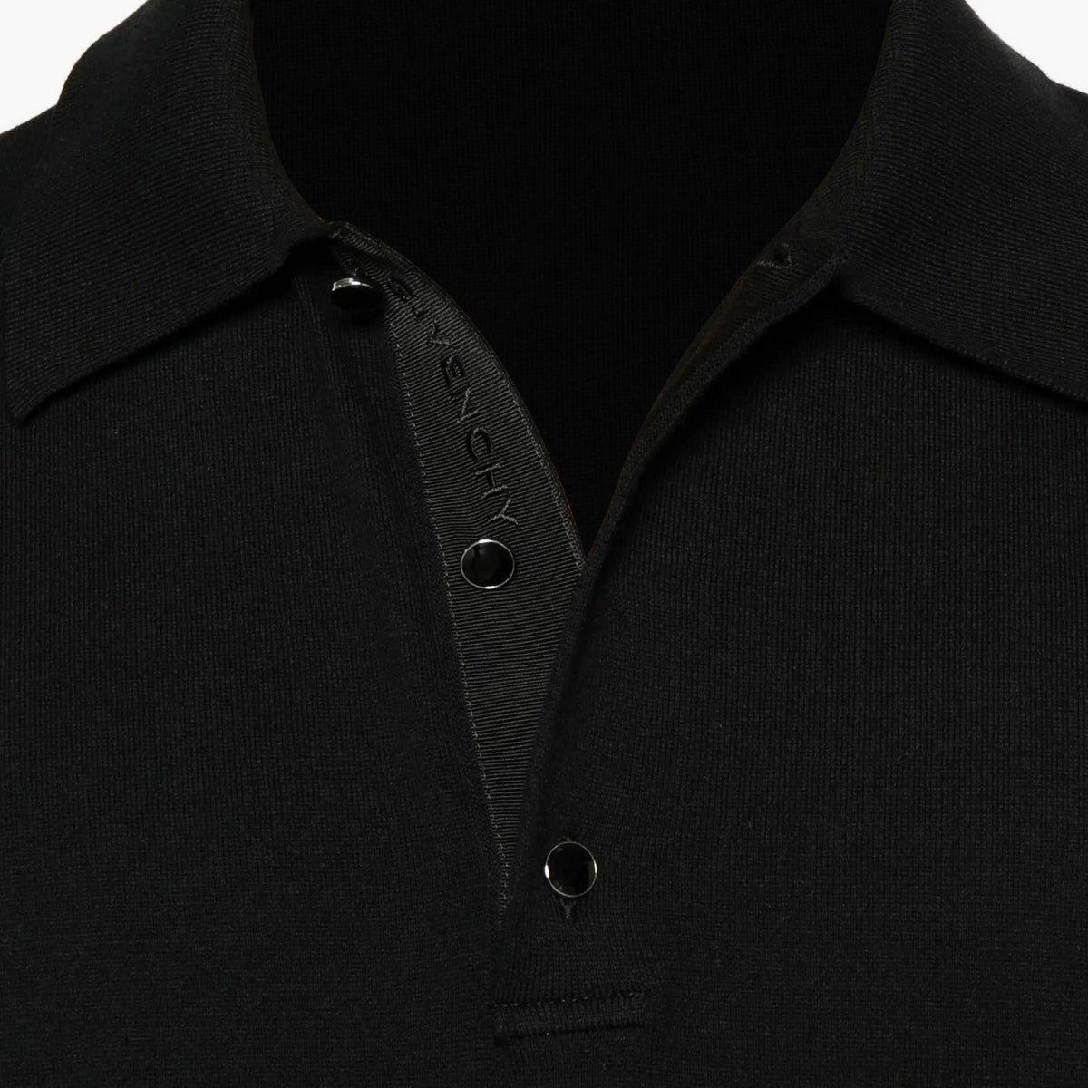 Givenchy Button Down Collar Knit Polo