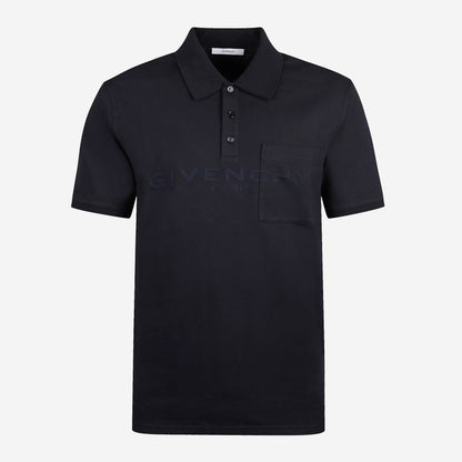 Givenchy Paris Jacquard Polo Shirt