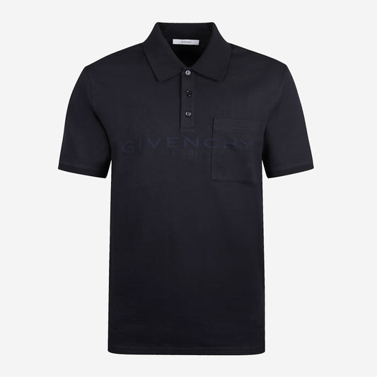 Givenchy Paris Jacquard Polo Shirt