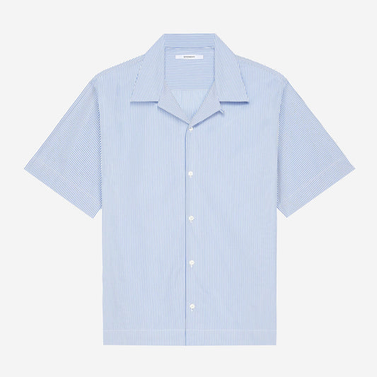 Givenchy Stamp Print Pinstripe Shirt