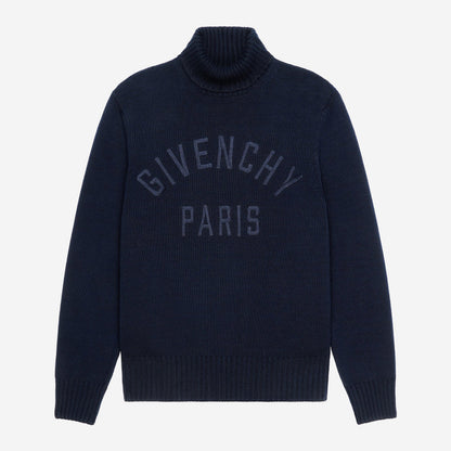 Givenchy Embroidery Turtleneck Sweater
