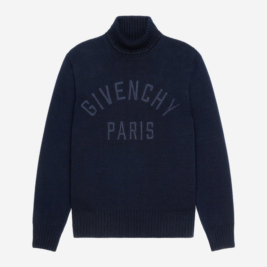 Givenchy Embroidery Turtleneck Sweater