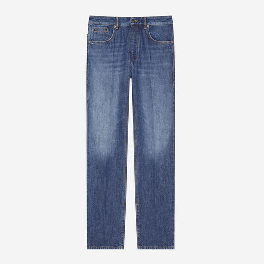 Givenchy Washed Denim Straight Jeans