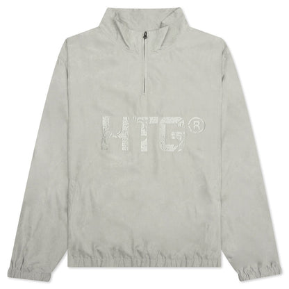 HTG Branded Quarter Zip - Grey