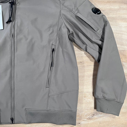 CP Company Shell-R Lens Jacket in Walnut Castmark