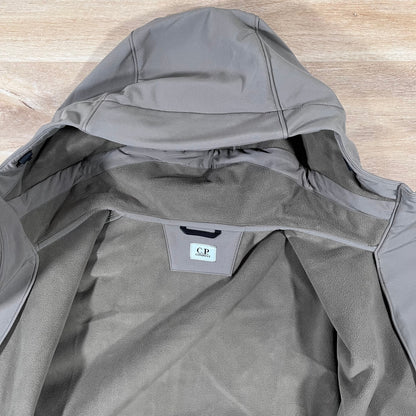 CP Company Shell-R Lens Jacket in Walnut Castmark