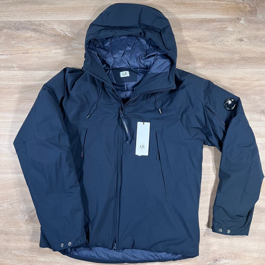 CP Company Pro-Tek Padded Lens Jacket in Navy Castmark