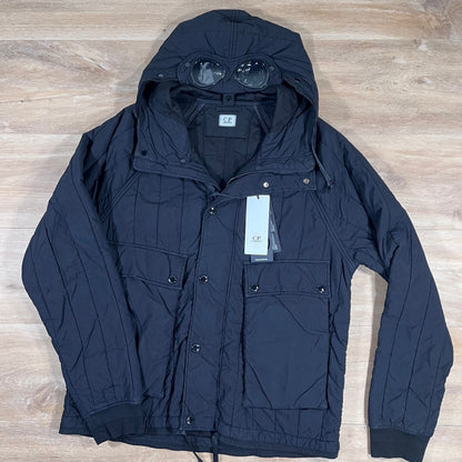 CP Company GD Liner Goggle Jacket in Black Castmark