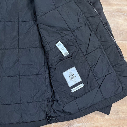 CP Company Chrome-R Goggle Jacket in Black Castmark