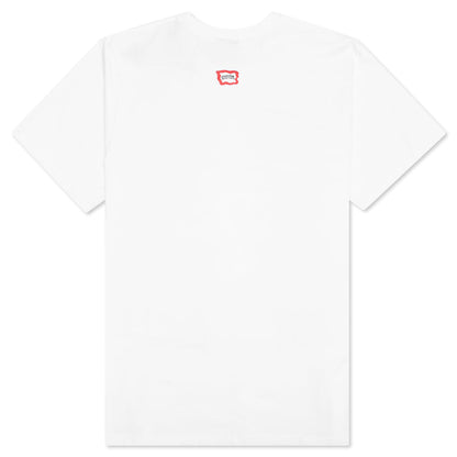 Cherry Top S/S Tee - White