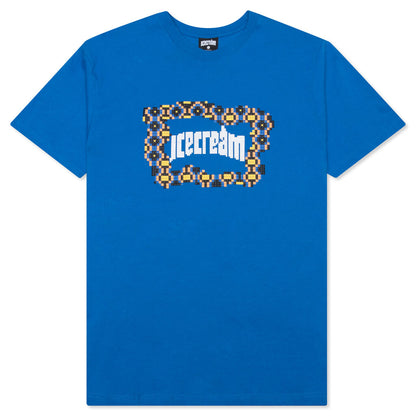 Flag S/S Tee - Strong Blue