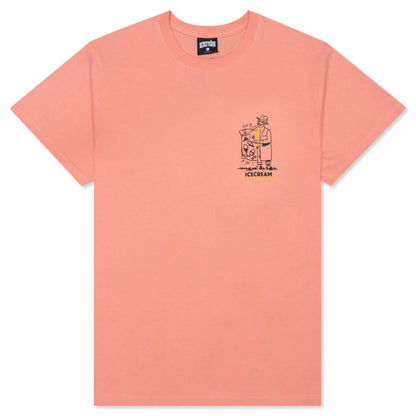 Nathan S/S Tee - Candle Light Peach