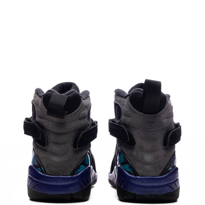Air Jordan 8 Retro 'Aqua' (PS) - Black/Multi Color