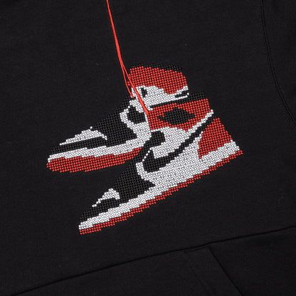 Jumpman Holiday Pullover Hoodie - Black