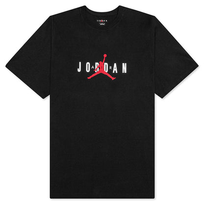 Air Jordan S/S Tee - Black/White/Gym Red