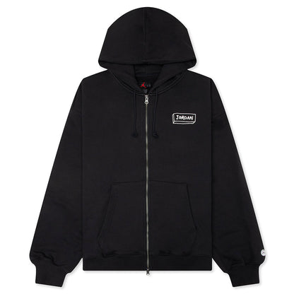 Jordan x Union x Fragment Full Zip Hoodie - Black/Sail