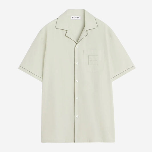 Lanvin Fluid Cotton Bowling Shirt