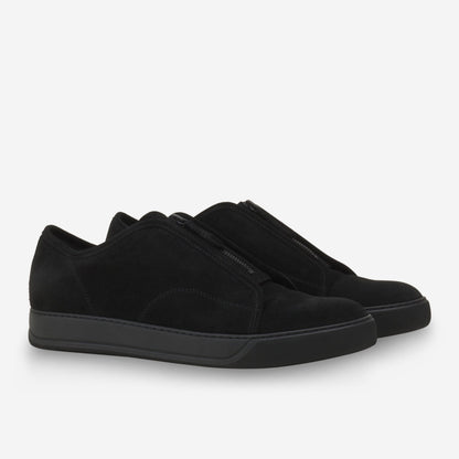 Lanvin DBB1 Suede Zip Sneakers