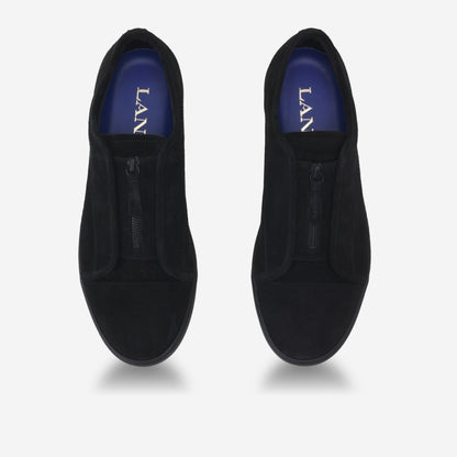 Lanvin DBB1 Suede Zip Sneakers