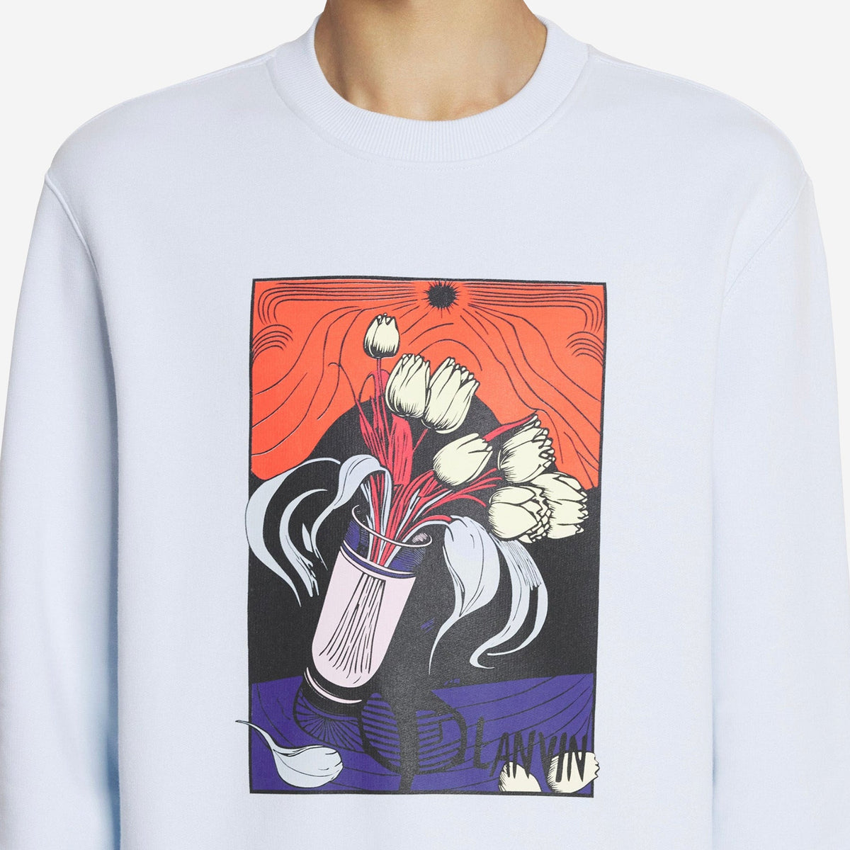 Lanvin Vase Print Sweatshirt