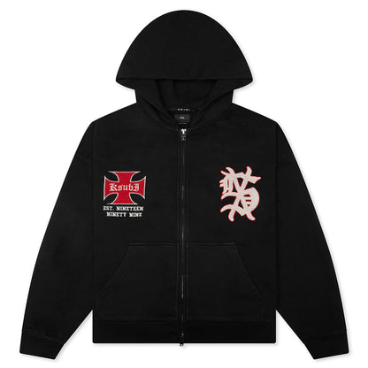 League Ekcess Zip Hoodie - Jet Black