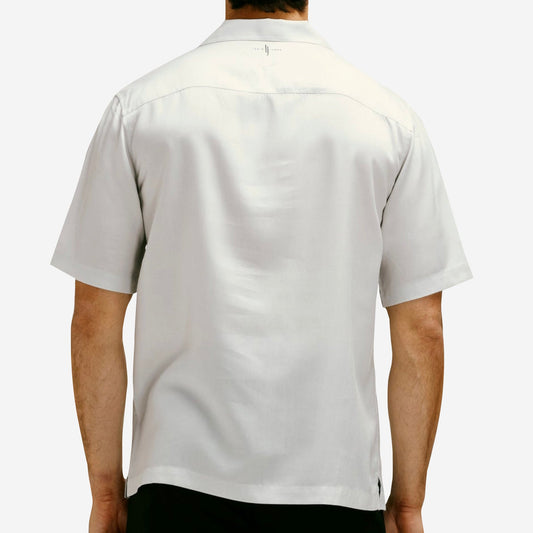 Lewis James Iris Floral Printed Tencel Shirt