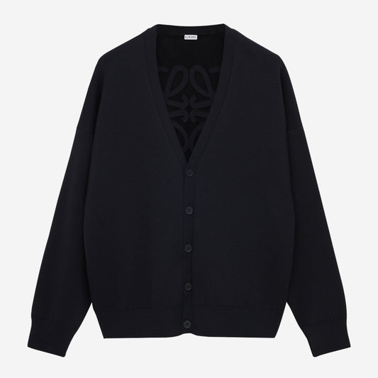 Loewe Anagram Wool Blend Cardigan