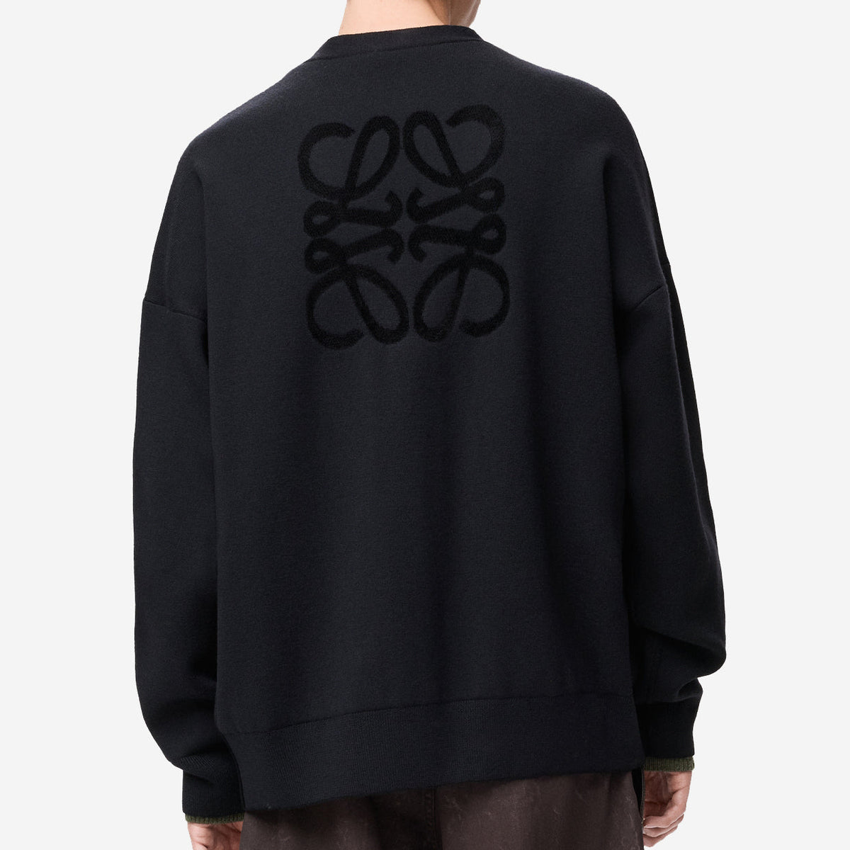 Loewe Anagram Wool Blend Cardigan