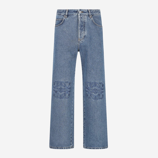 Loewe Anagram Baggy Denim Jeans