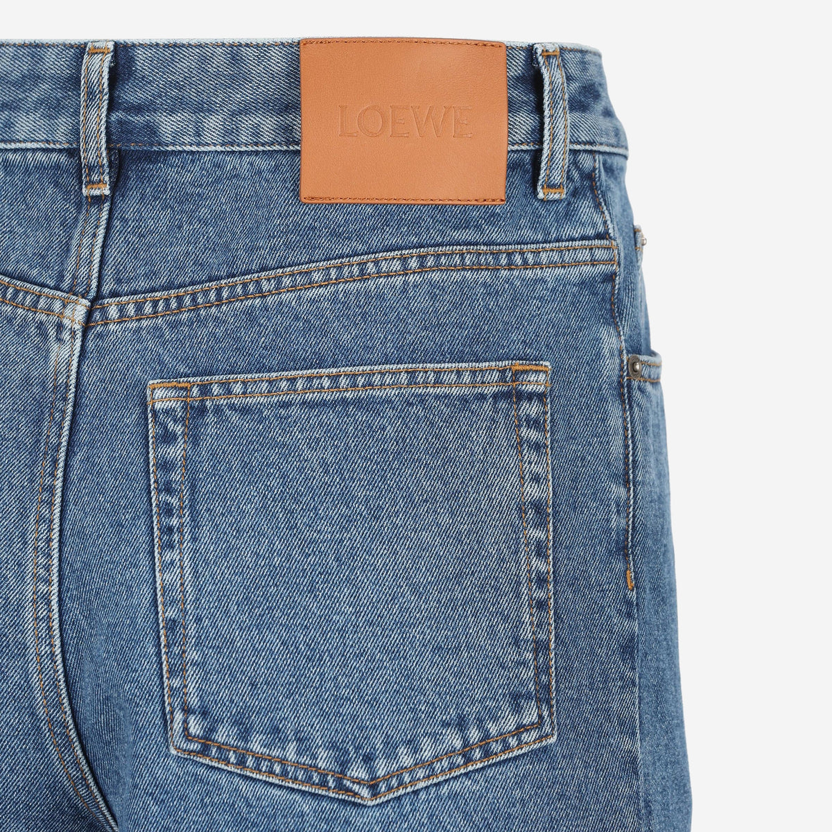 Loewe Anagram Baggy Denim Jeans