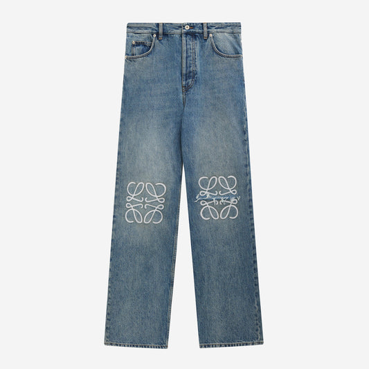 Loewe Anagram Baggy Denim Jeans