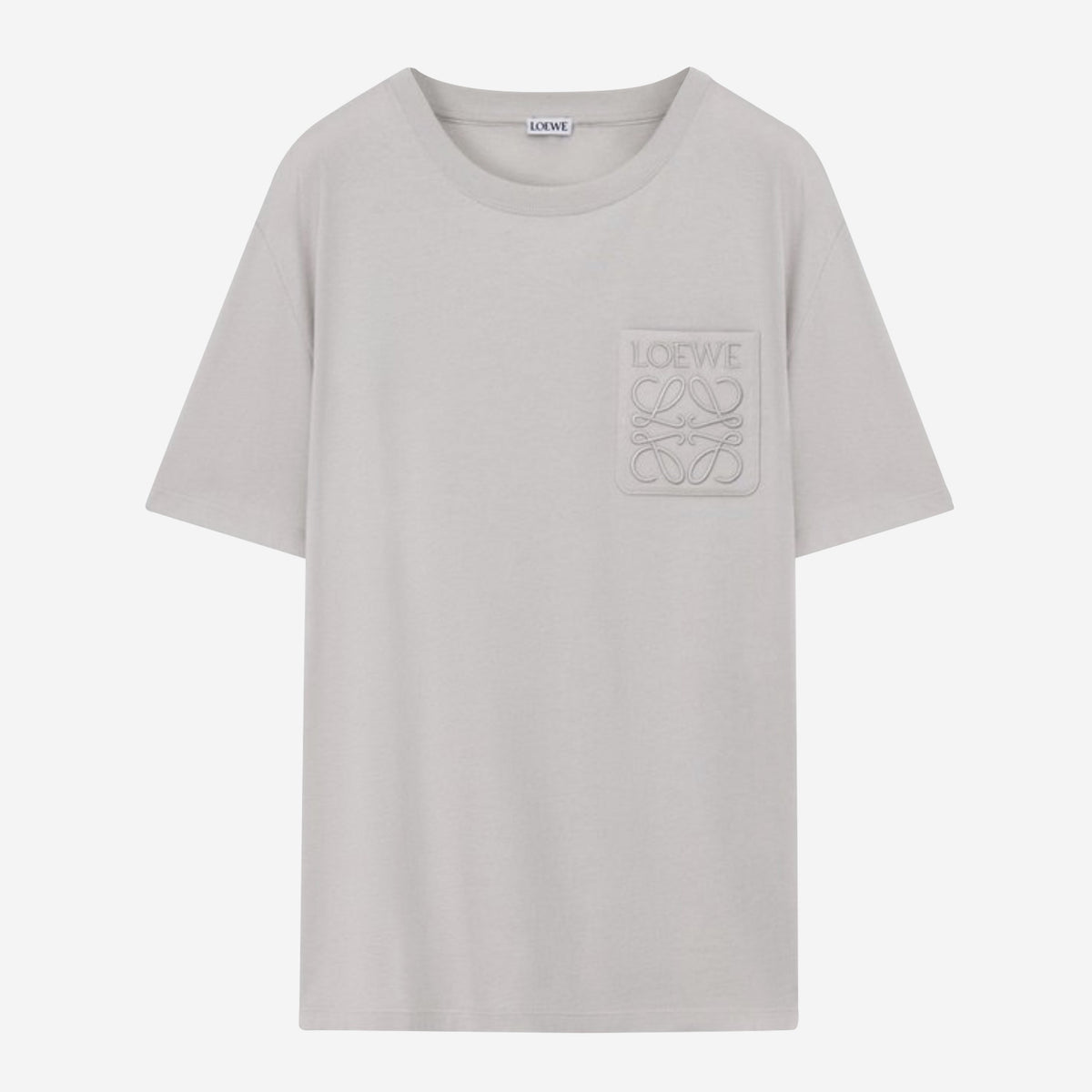 Loewe Relaxed Fit Anagram Embroidery Pocket T-Shirt