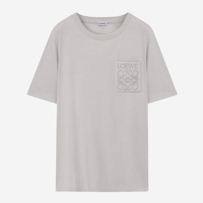 Loewe Relaxed Fit Anagram Embroidery Pocket T-Shirt
