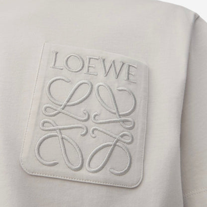 Loewe Relaxed Fit Anagram Embroidery Pocket T-Shirt
