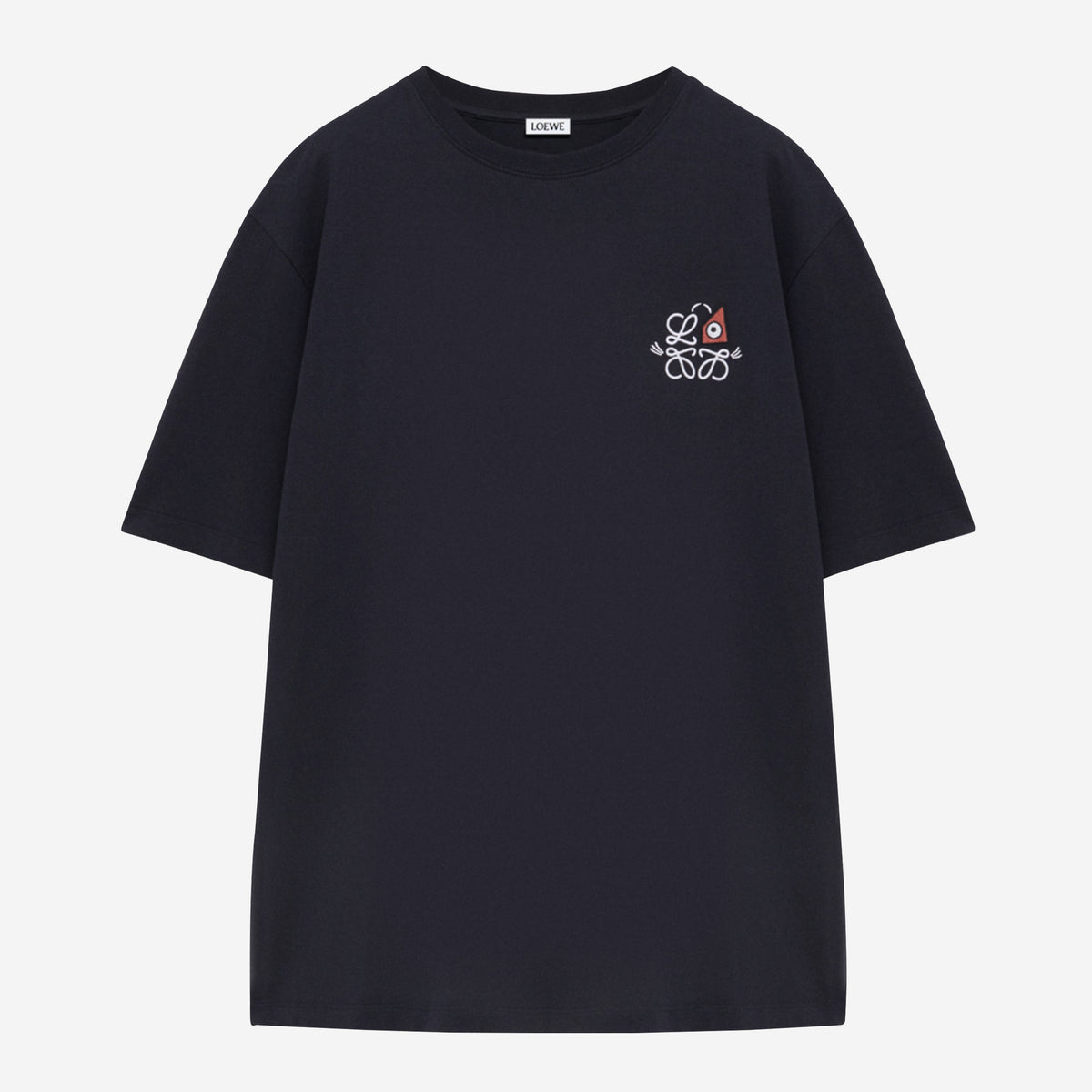 Loewe Cat Eye And Anagram Louis Wain T-Shirt
