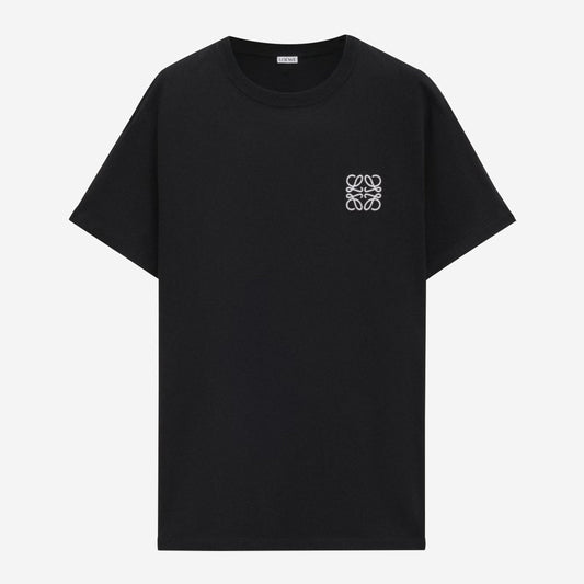 Loewe Regular Fit Anagram Chest Embroidery T-Shirt
