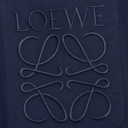 Loewe Anagram Pocket Lightweight Cotton Shirt