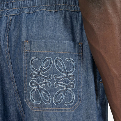 Loewe Drawstring Denim Trousers