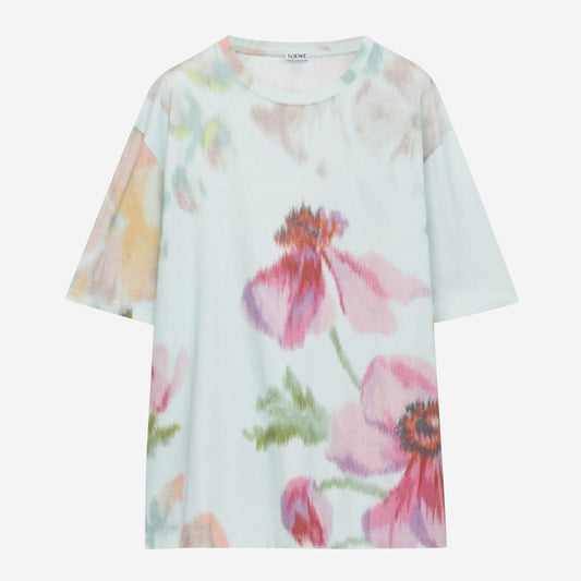 Loewe Loose Fit Floral Digital Print T-Shirt