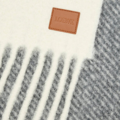Loewe Alpaca And Wool Blend Scarf