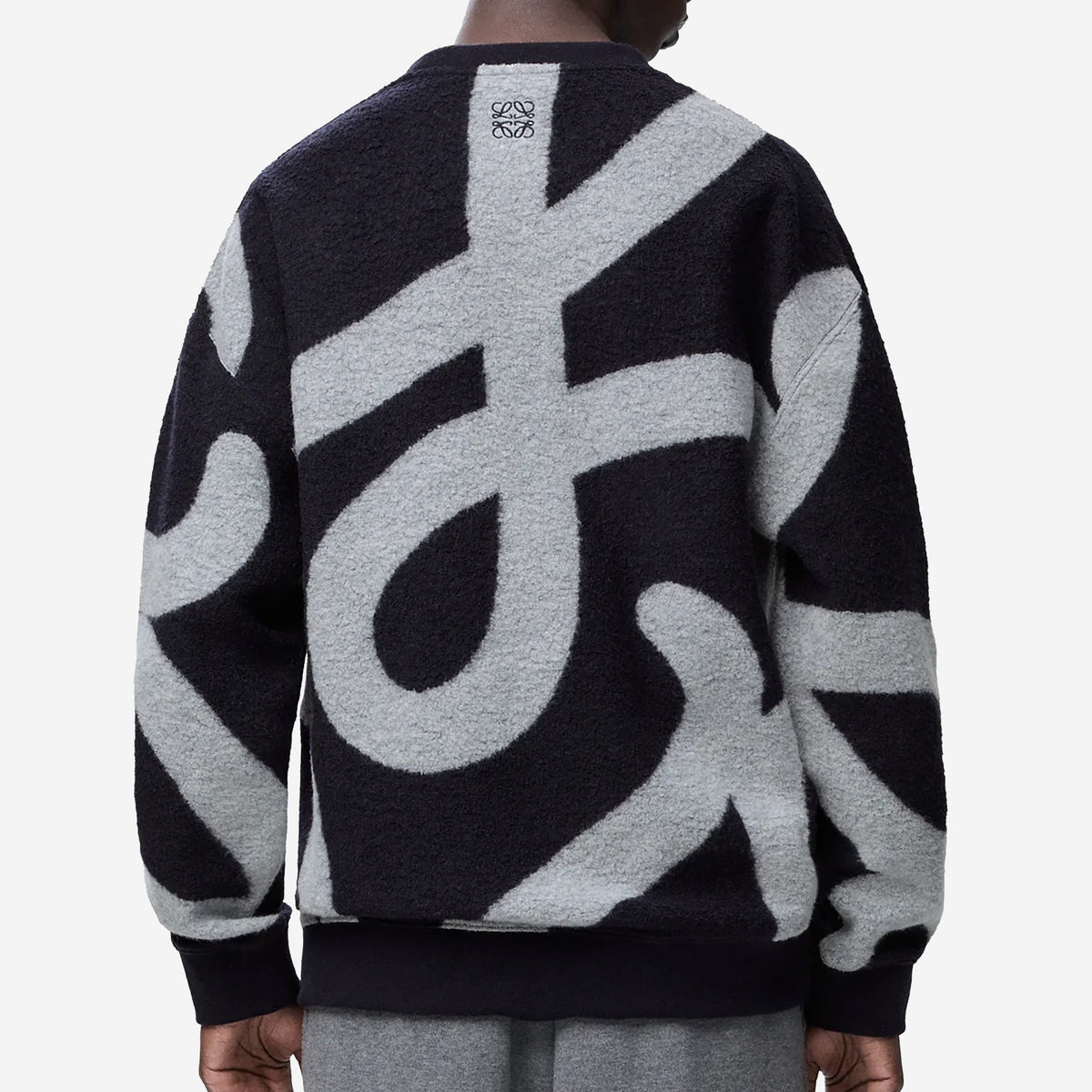 Loewe Anagram Wool And Cotton Sweatshirt
