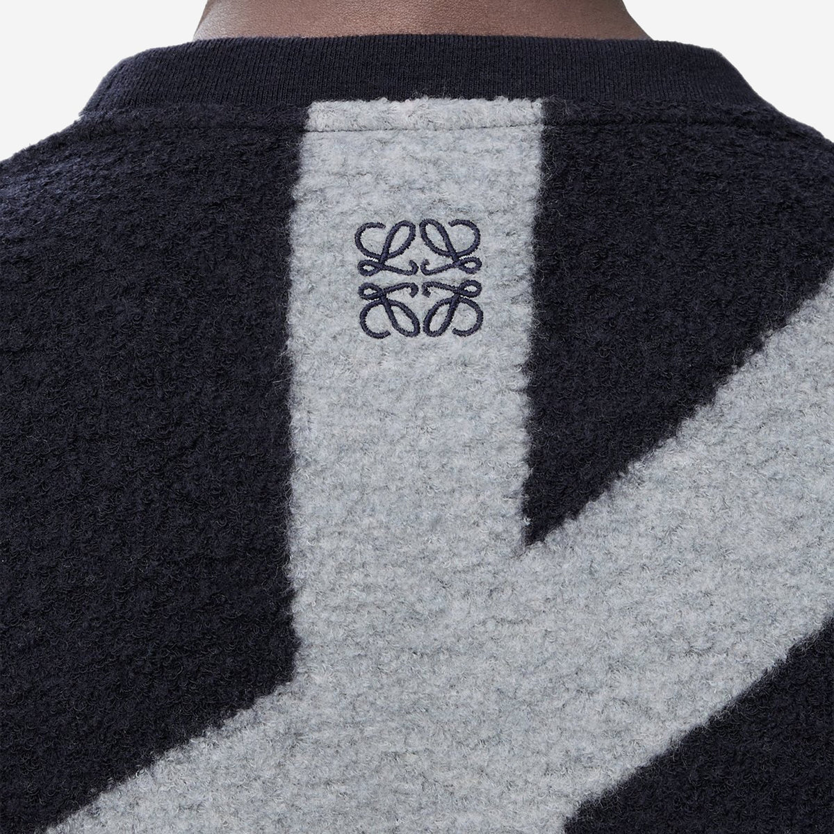 Loewe Anagram Wool And Cotton Sweatshirt