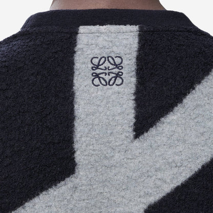 Loewe Anagram Wool And Cotton Sweatshirt