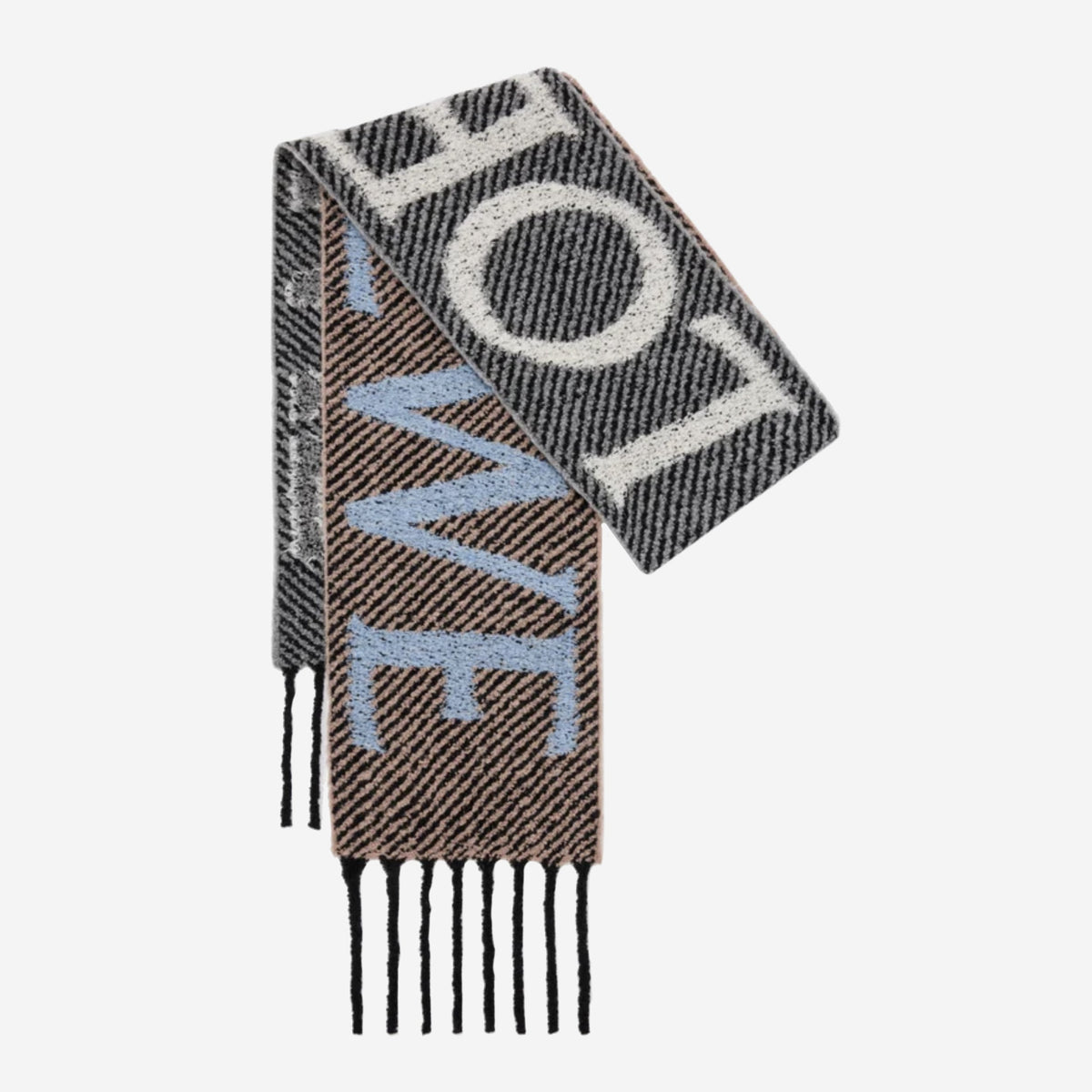 Loewe Alpaca And Wool Blend Scarf